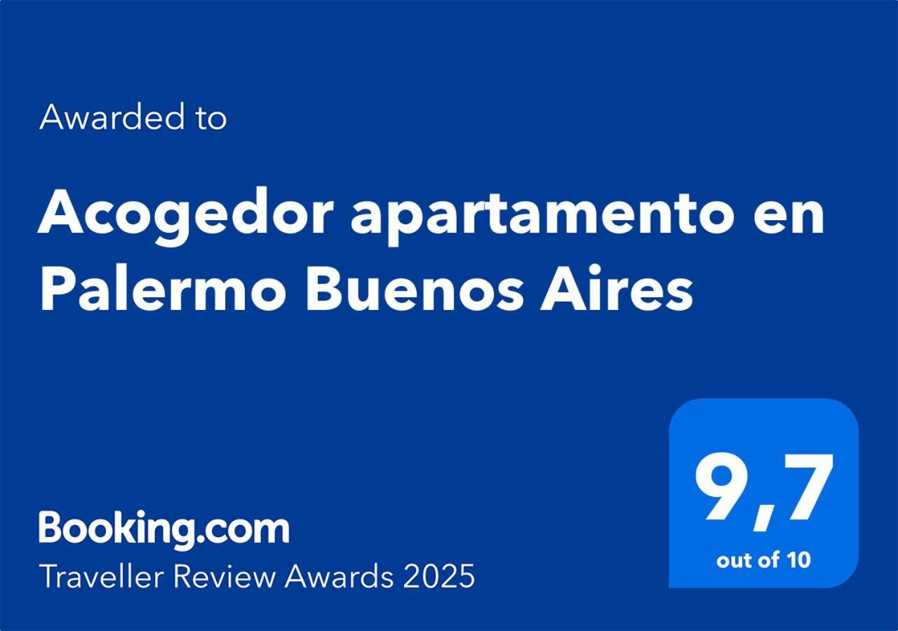 Acogedor Apartamento En Palermo 부에노스아이레스 외부 사진